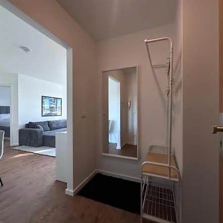 Apartment Flussblick Living
